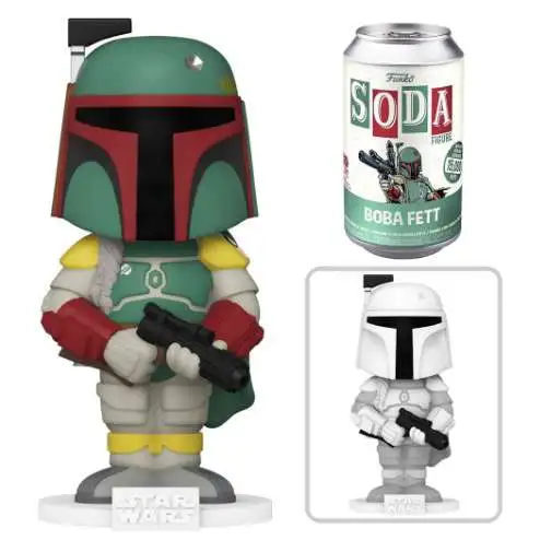 Funko Star Wars Vinyl Soda Boba Fett Limited Edition of 15,000! Figure [1 RANDOM Figure, Look For The Chase!]
