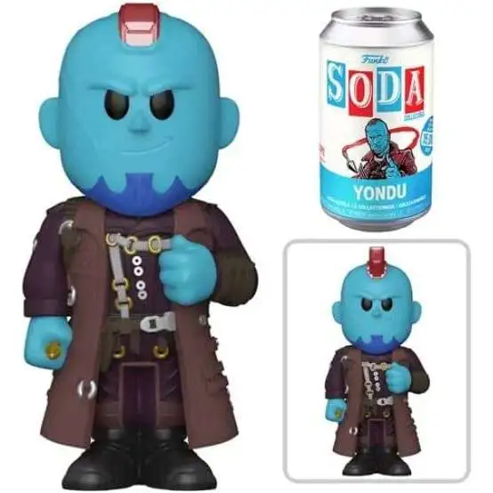 Funko Marvel Guardians of the Galaxy Vinyl Soda Yondu Limited Edition of 15,000! Figure [1 RANDOM Figure, Look For The Chase!]