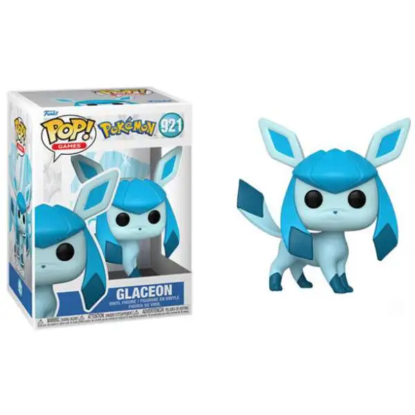 Funko Pokemon POP! Games Glaceon Vinyl Figure #921