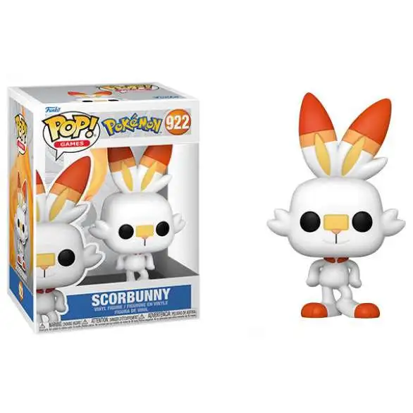 Funko Pokemon POP! Games Scorbunny Vinyl Figure #922