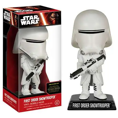 Funko Star Wars The Force Awakens Wacky Wobbler First Order Snowtrooper Bobble Head [EP7]