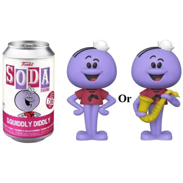 Funko Hanna-Barbera Vinyl Soda Squiddly Diddly Limited Edition of 12,500! Figure [1 RANDOM Figure, Look For The Chase!]