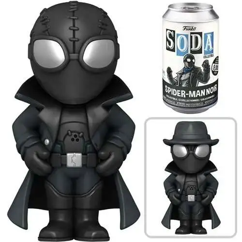 Funko Marvel Vinyl Soda Spider-Man Noir Limited Edition of 9,000! Figure [1 RANDOM Figure, Look For The Chase!]