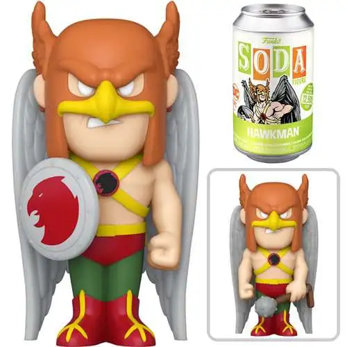 Funko DC Comics Vinyl Soda Hawkman Limited Edition of 12,500! Figure [1 RANDOM Figure, Look For The Chase!]