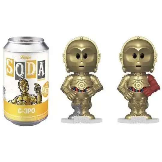 Funko Star Wars Vinyl Soda C-3PO Limited Edition of 20,000! Figure [1 RANDOM Figure, Look For The Chase!]