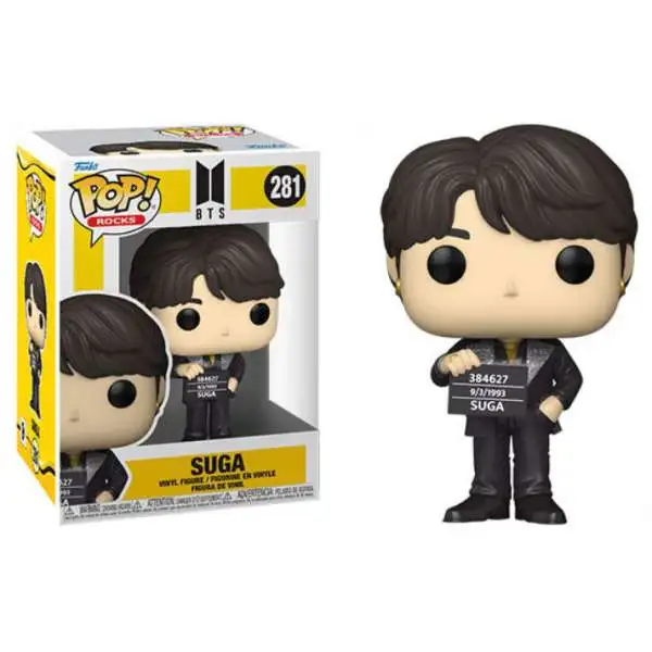 Funko BTS POP! Rocks Suga Vinyl Figure #281 [281]