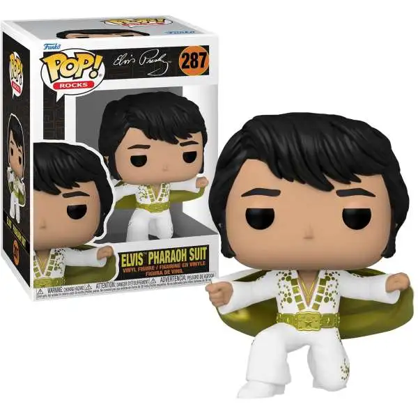 Funko Elvis Presley POP! Rocks Elvis Pharaoh Suit Vinyl Figure #287