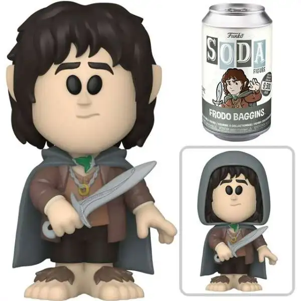 Funko Lord of the Rings Vinyl Soda Frodo Limited Edition of 12,500! Figure [1 RANDOM Figure, Look For The Chase!]