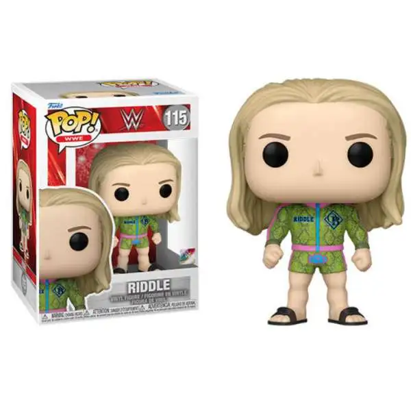 Funko WWE Wrestling POP! WWE Matt Riddle Vinyl Figure #115 [Damaged Package]