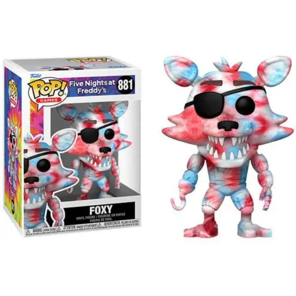 Funko Pop! Plush: Five Nights at Freddy's, Tie Dye- Foxy