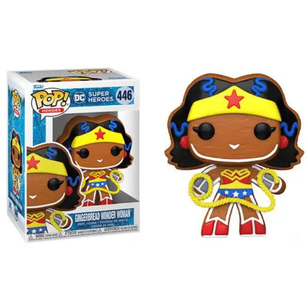 Funko DC Holiday POP! Heroes WW Vinyl Figure #446 [Gingerbread Version]