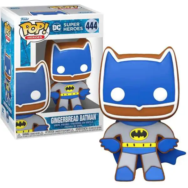 Funko DC Holiday POP! Heroes Gingerbread Batman Vinyl Figure #444 [Damaged Package]