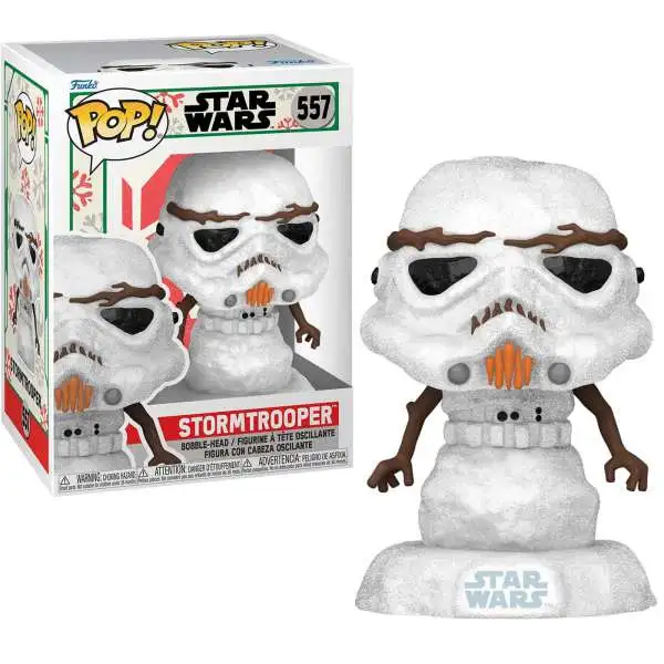 Funko Holiday POP! Star Wars Stormtrooper Vinyl Figure #557 [Snowman Version]