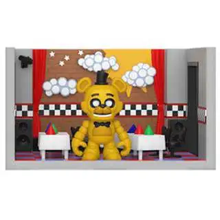 Funko Five Nights at Freddy's Snaps! Stage with Golden Freddy Playset