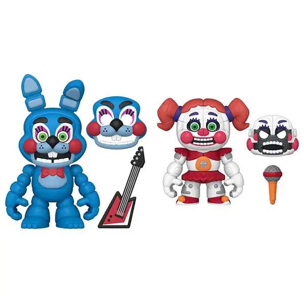 Funko Five Nights at Freddy's Snaps! Toy Bonnie & Baby Mini Figure 2-Pack