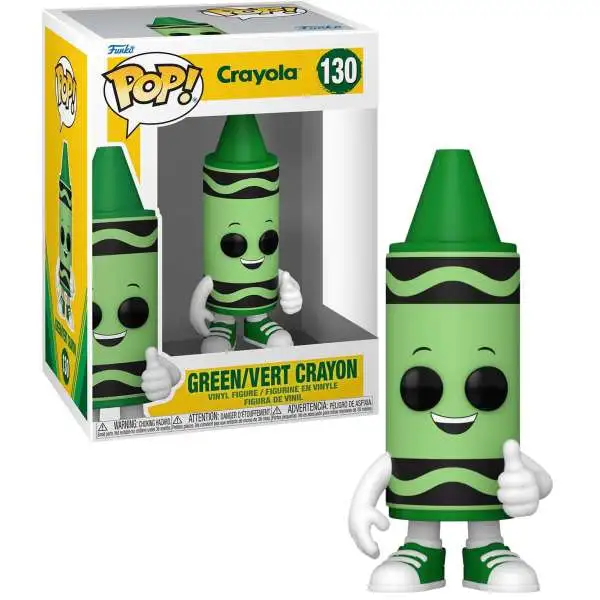 Funko Crayola POP! Vinyl Green Crayon Vinyl Figure