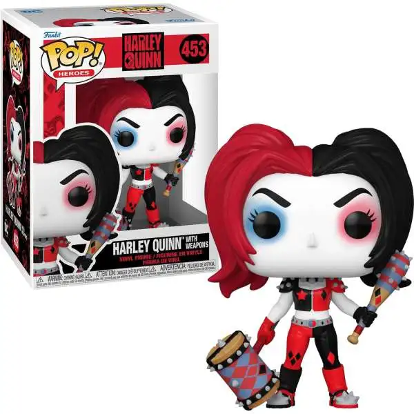 Funko DC Harley Quinn Takeover POP! Movies Harley Quinn Vinyl Figure #453 [with Weapons]