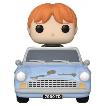 Funko Harry Potter Chamber of Secrets POP! Rides Ron with Car Deluxe Vinyl Figure [20th Anniversary] (Pre-Order ships May)