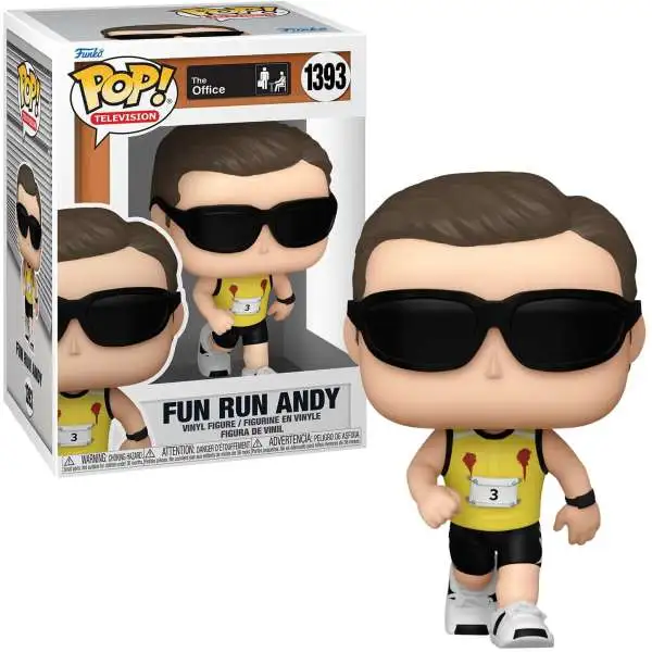 Funko The Office POP! Television Fun Run Andy Vinyl Figure #1393 (Pre-Order ships September)