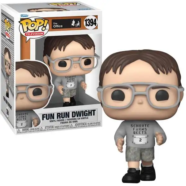 Funko The Office POP! Television Fun Run Dwight Vinyl Figure #1394 (Pre-Order ships September)