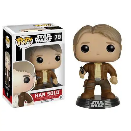 Funko POP! Star Wars Han Solo Vinyl Bobble Head #79 [The Force Awakens]
