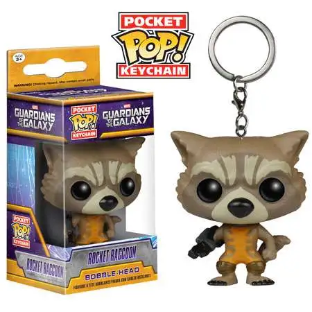 Funko Marvel Guardians of the Galaxy Pocket POP! Rocket Raccoon Keychain