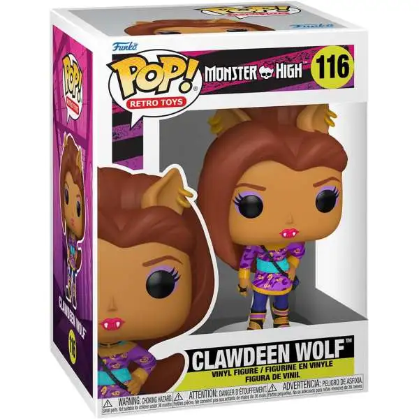 Funko Monster High POP! Vinyl Clawdeen Vinyl Figure #116