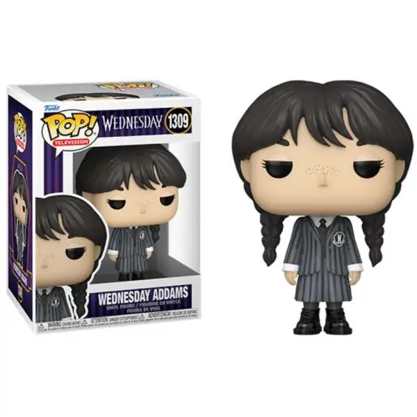 Funko Wednesday Addams POP! Television Wednesday Vinyl Figure #1309 [Damaged Package]