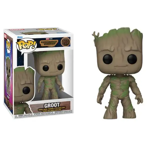 Funko Guardians of the Galaxy Volume 3 POP! Marvel Groot Vinyl Figure #1203 [Damaged Package]
