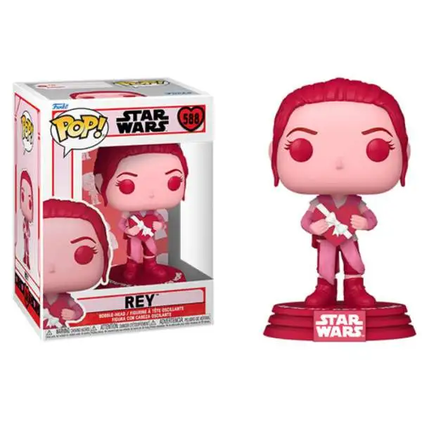 Funko Valentines POP! Star Wars Rey Vinyl Figure #588