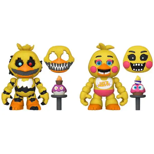 Funko Five Nights at Freddy's Snaps! Nightmare Chica & Toy Chica Mini Figure 2-Pack [Damaged Package]