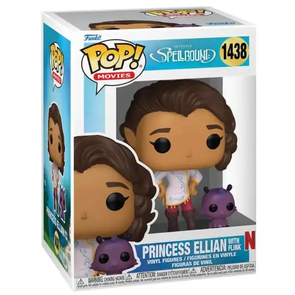 Funko Spellbound POP! Movies Princess Ellian with Flink Vinyl Figure & Buddy #1438
