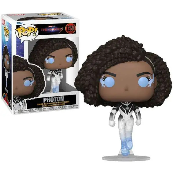 Funko The Marvels POP! Photon Exclusive Vinyl Figure #1250 [Glow-in-the Dark] (Pre-Order ships November)
