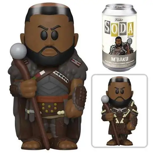 Funko Marvel Black Panther Wakanda Forever Vinyl SODA M'Baku Figure [1 RANDOM Figure, Look For The Chase!]