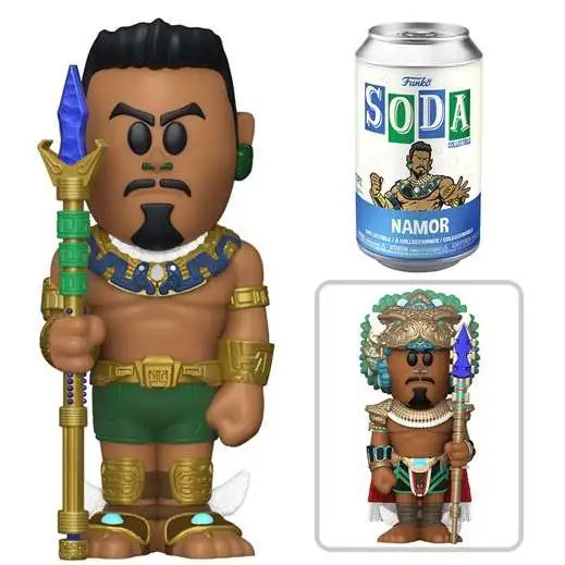 Funko Marvel Black Panther Wakanda Forever Vinyl SODA Namor Figure [1 RANDOM Figure, Look For The Chase!]