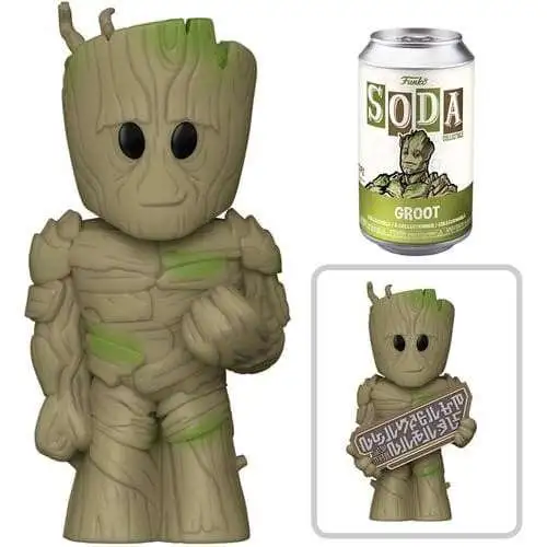 Funko Marvel Guardians of the Galaxy 3 Vinyl Soda Groot Figure [Look for the Chase!]