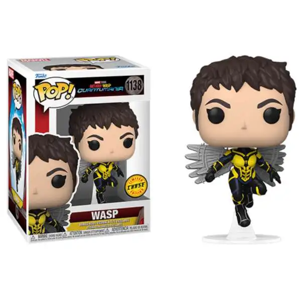 Funko Marvel Ant-Man and the Wasp: Quantumania POP! Vinyl Wasp Chase Vinyl Figure #1138 [Chase Version]