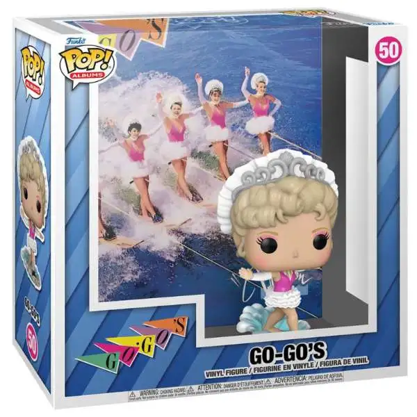 Funko The Go-Gos POP! Rock Albums The Go-Go's 3-D Album Cover #50 [Vacation]