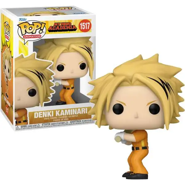 Funko My Hero Academia Hero League Baseball POP! Animation Denki Vinyl Figure #1517