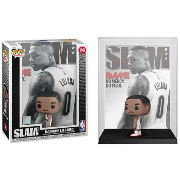 Funko Portland Trailblazers POP! NBA Cover Damian Lillard Vinyl Figure #14 [Slam]