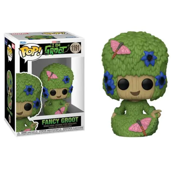 Funko I Am Groot POP! Marvel Fancy Groot Vinyl Figure #1191