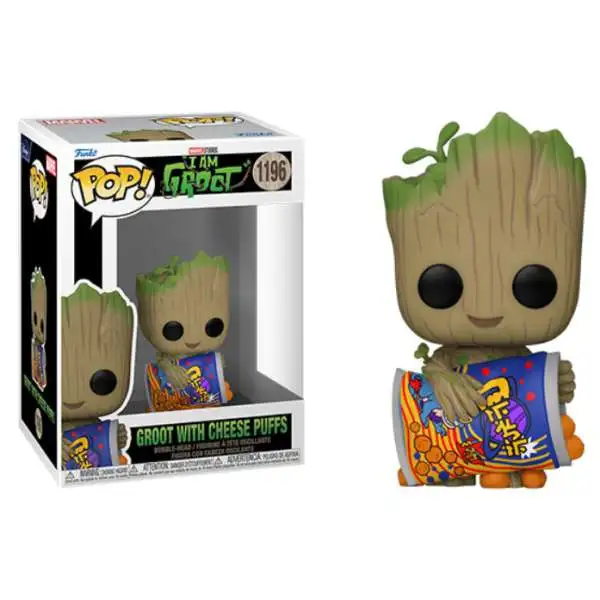 Funko I Am Groot POP! Marvel Groot Vinyl Figure #1196 [With Cheese Puffs]