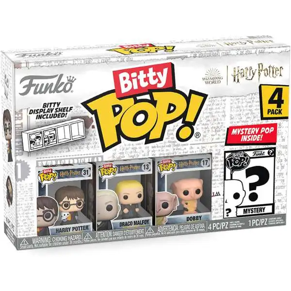 Funko Pop! Bitty POP: DC - Batman, Batgirl, The Joker and a Mystery Bitty  Pop! 4-Pack 
