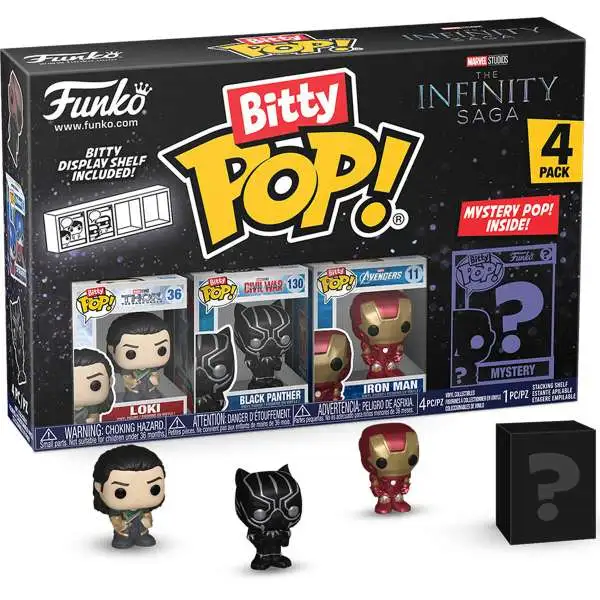 Funko Marvel The Infinity Saga Bitty POP! Loki Vinyl Mini Figure (Pre-Order ships September)