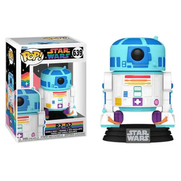 Funko Pride 2023 POP! Star Wars R2-D2 Vinyl Figure #639
