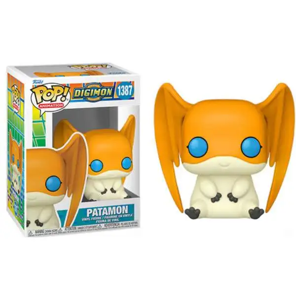 Funko Digimon POP! Animation Patamon Vinyl Figure #1387 [Damaged Package]