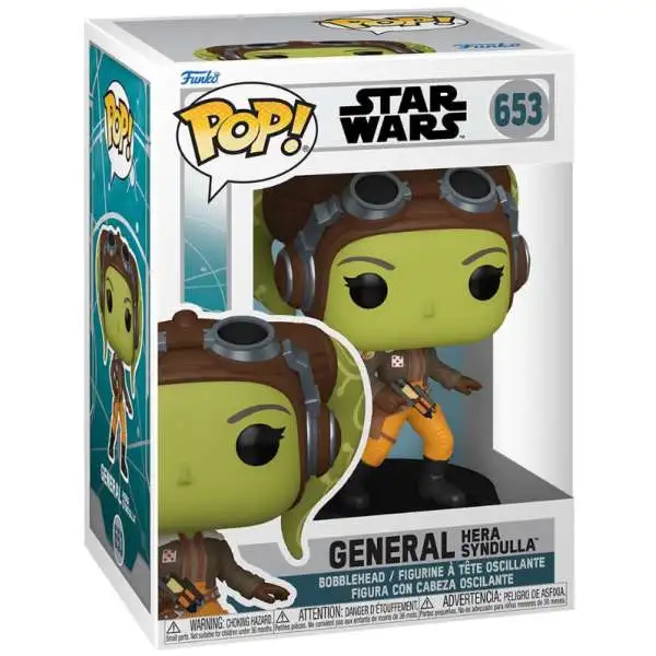 Funko Star Wars Ahsoka POP! Vinyl General Hera Syndulla Vinyl Figure #653 (Pre-Order ships March)