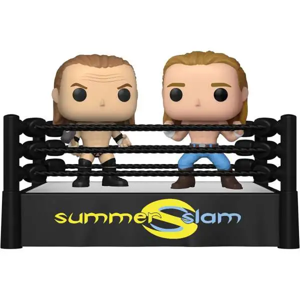 Funko WWE Summer Slam POP! Moments Triple H and Shawn Michaels Vinyl Figure 2-Pack