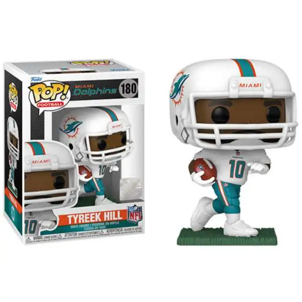 Funko NFL Miami Dolphins POP! Football Tyreek Hill Vinyl Figure #180 [Damaged Package]