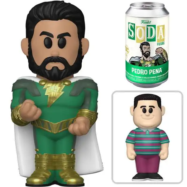Funko DC Shazam 2 Vinyl Soda Pedro Pena Figure